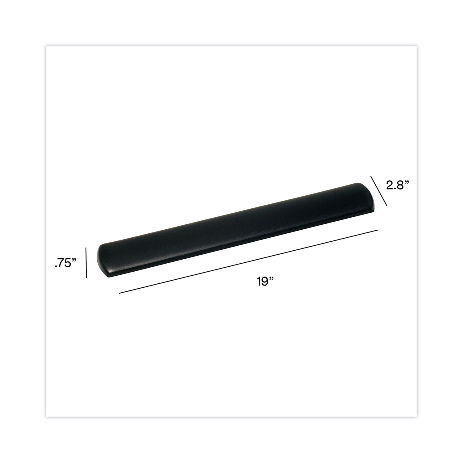 3M™ Antimicrobial Gel Large Keyboard Wrist Rest - 19
