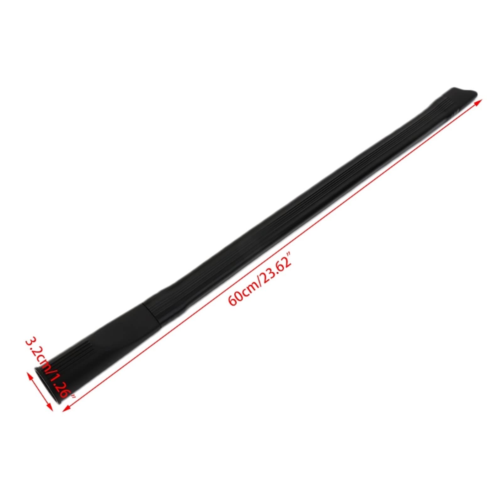 CRNVR Universal Vacuum Cleaner Nozzle - 32mm Slim Flat Flexible Suction Head for Hard Floors, Carpets & Tight Spaces | Compatible with Most Vacuum Brands | Ideal for Pet Hair, Dust & Debris Removal