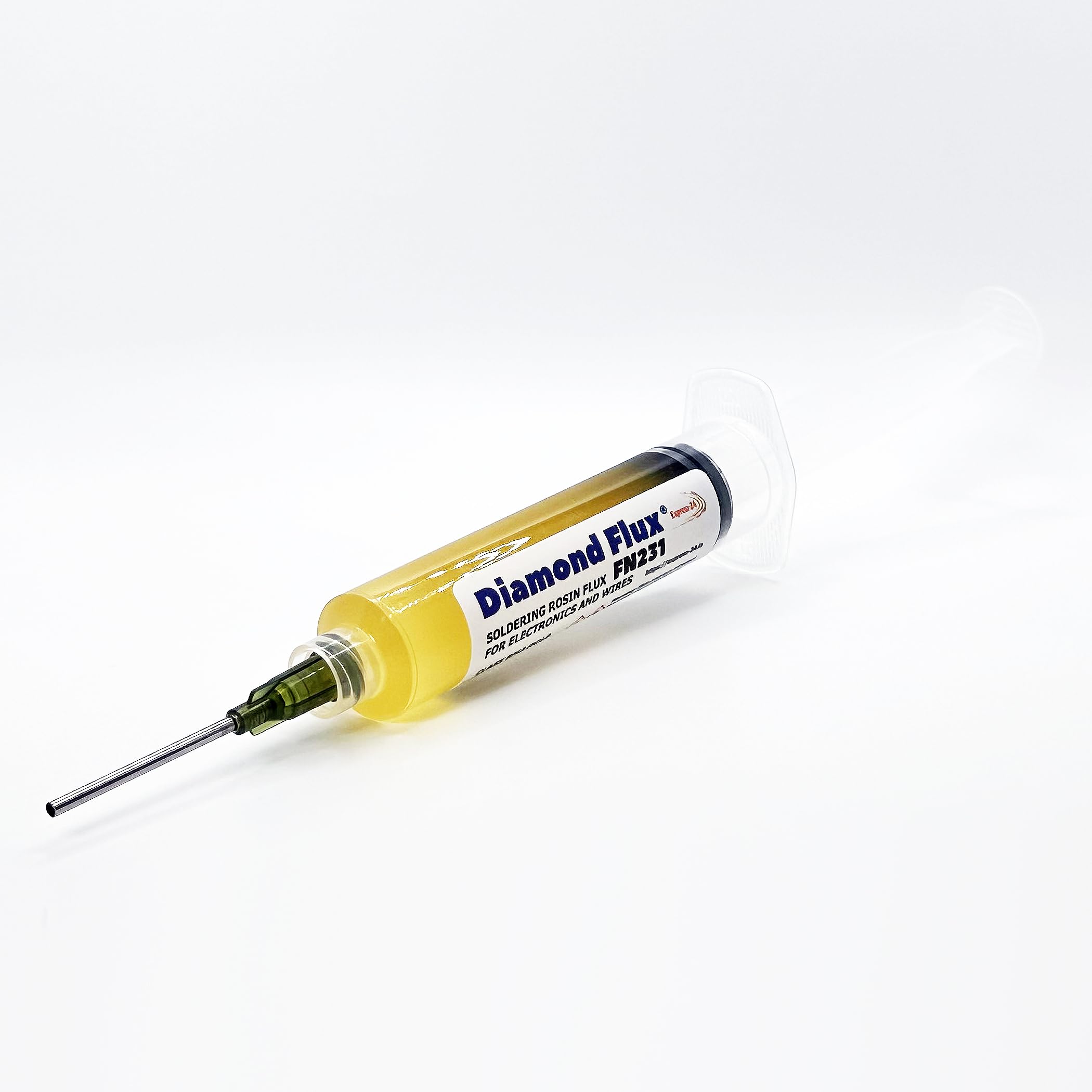 FN231 NoClean Soldering Flux Paste Gel - 10g Syringe for Electronics Repair, PCB Soldering, and Circuit Board Maintenance | Ideal for DIY Projects and Professional Use