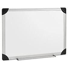 Lorell 55654 8-Ft x 4-Ft Dry Erase Whiteboard with Aluminum Frame - Perfect for Office Meetings, Classroom Teaching & Home Office Organization