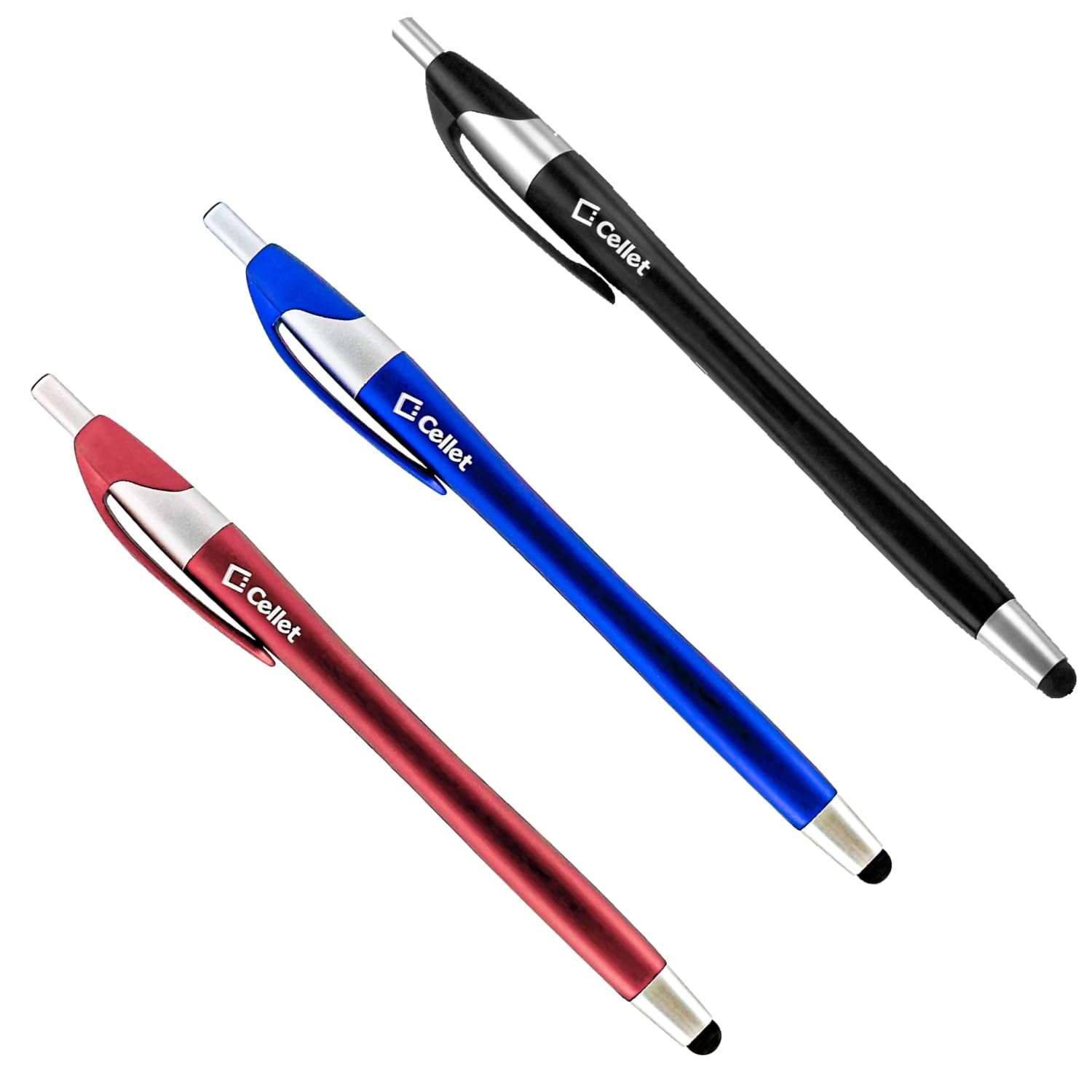 Premium 2-in-1 Stylus Pen for iPad Pro/Air/Mini & iPhone | Compatible with Samsung Galaxy Tablets & Smartphones | Perfect for Drawing, Note-Taking & Digital Signatures