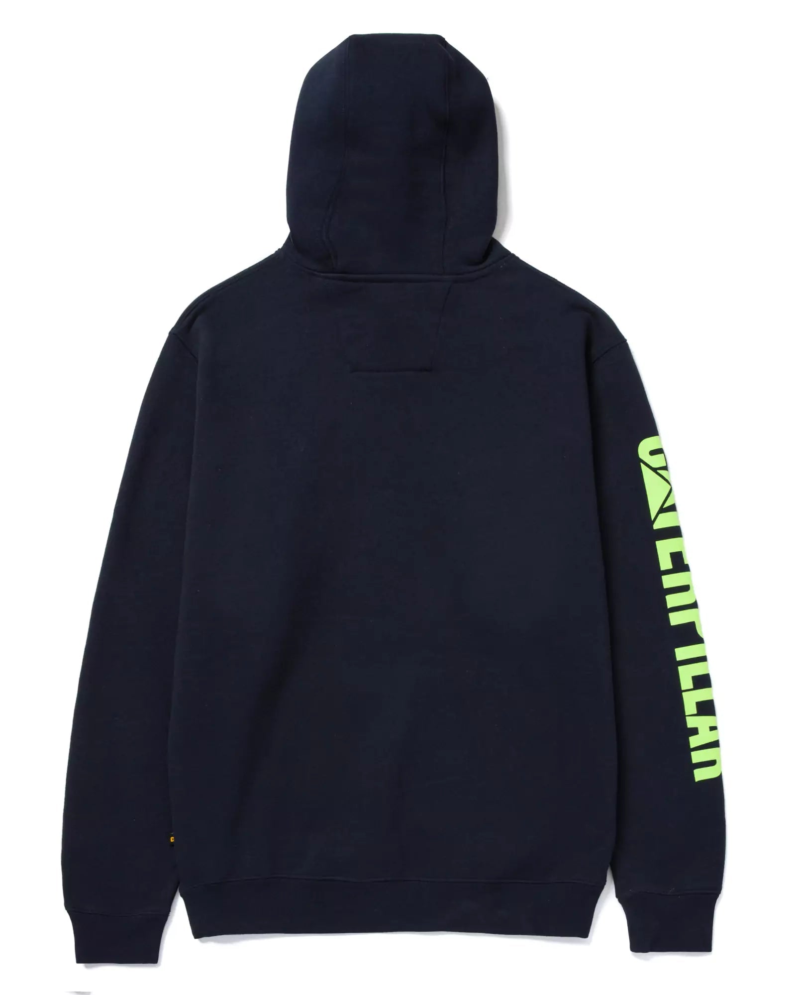 CAT Men's Banner Logo Hooded Sweatshirt - Soft Fleece Pullover for Casual Wear & Outdoor Activities