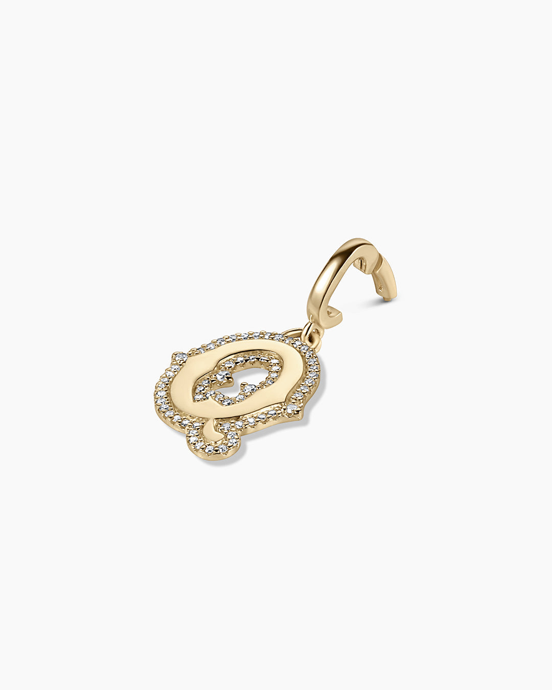 Diamond Era Alphabet Charm - Elegant Initial Pendant Necklace for Women, Personalized Jewelry Gift for Her, Perfect for Birthdays, Anniversaries & Special Occasions