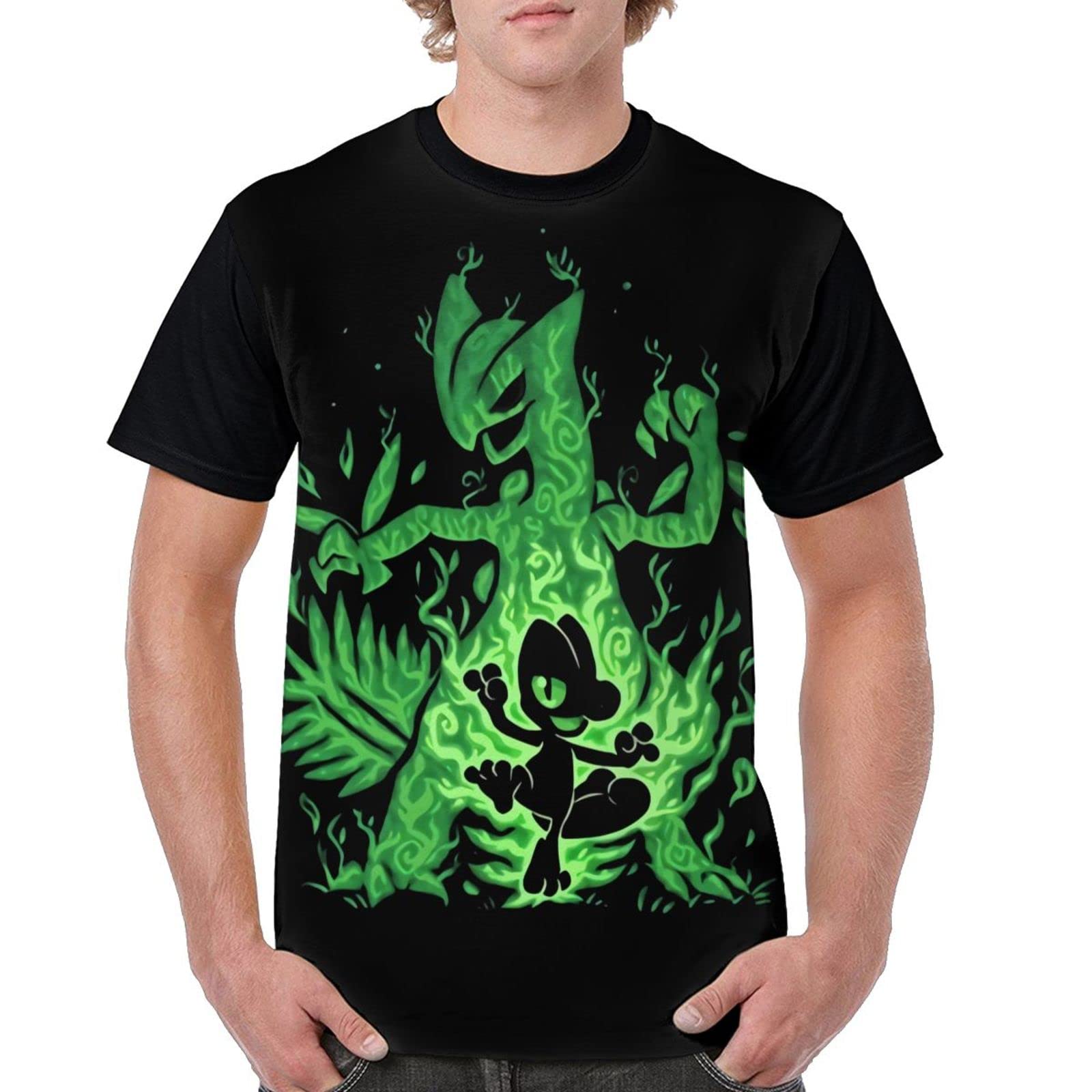 Anime Manga T-Shirt for Men - Cool Summer Short Sleeve Graphic Tee - Casual Baseball Shirt for Anime Fans | Perfect for Cosplay, Conventions & Everyday Wear