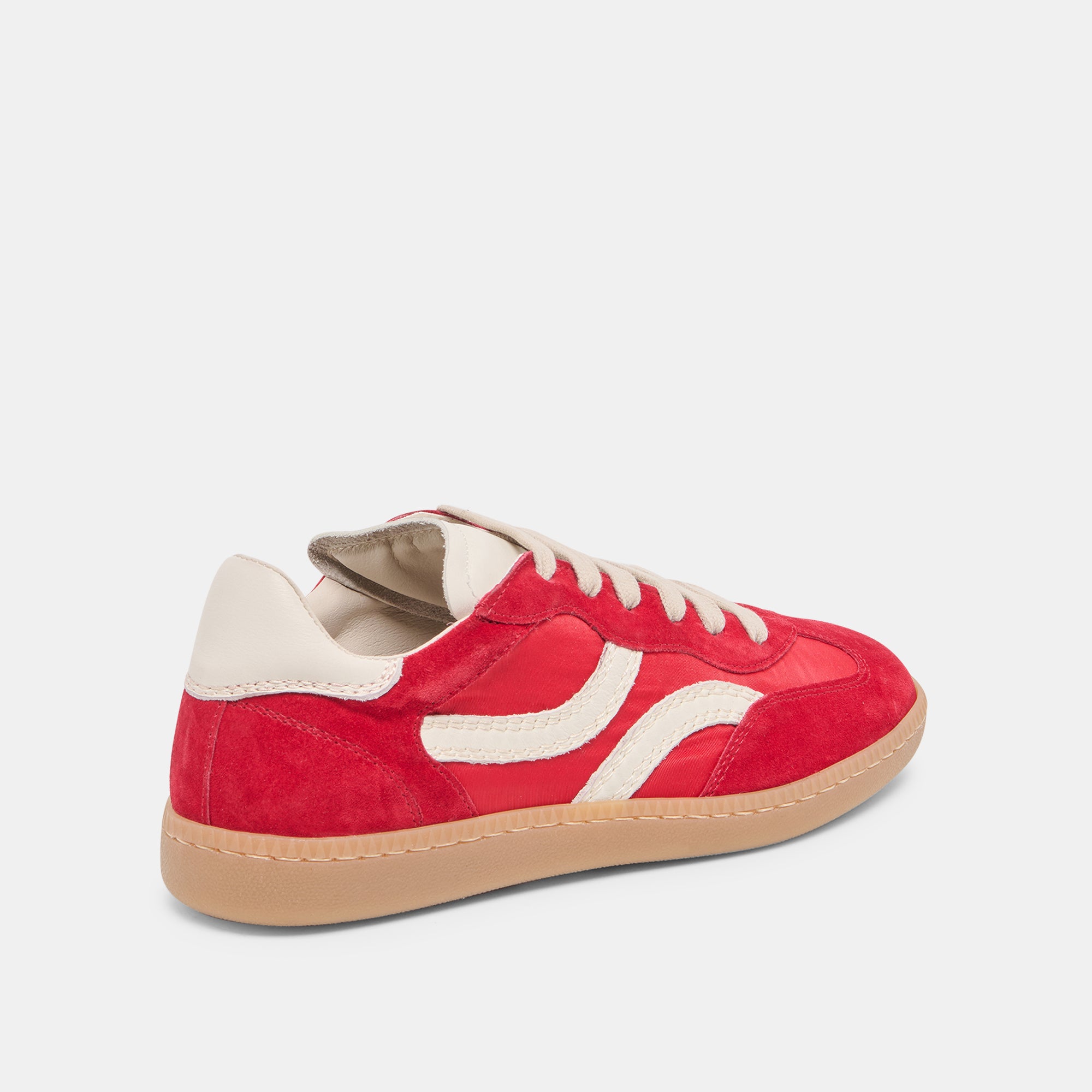 Rebel Sneakers - Crimson Nylon Athletic Shoes for Men & Women | Lightweight Running, Gym & Casual Wear