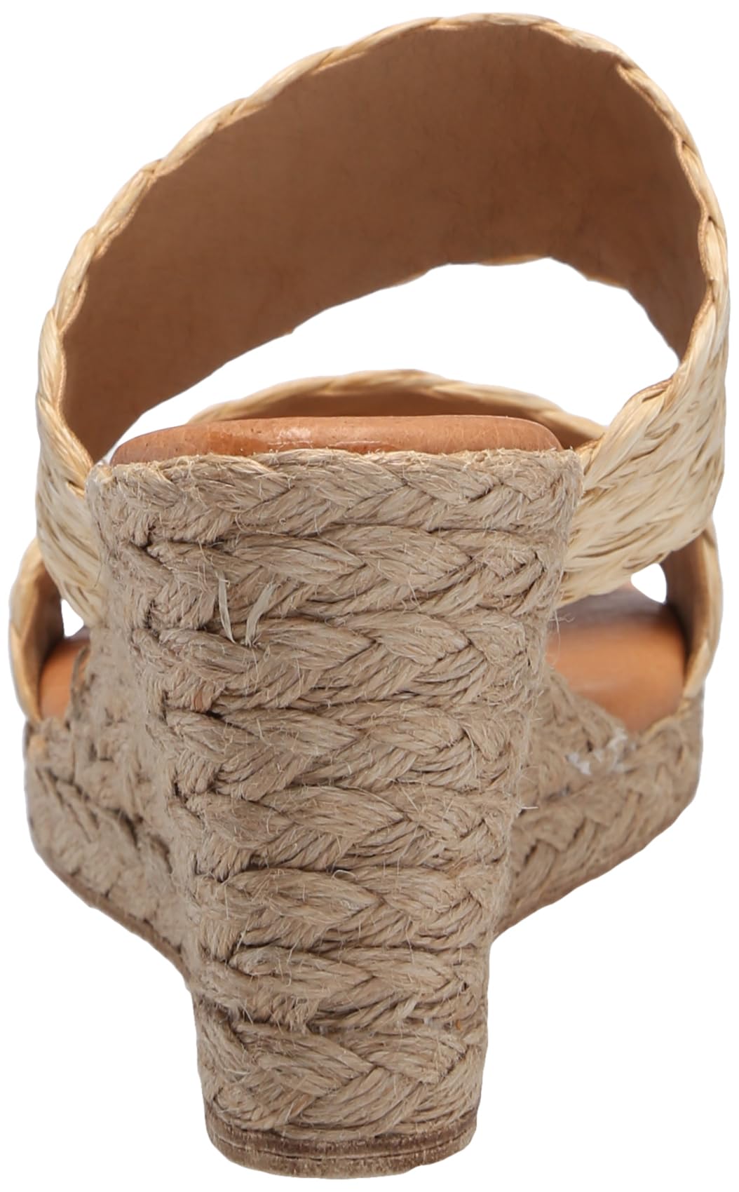 André Assous Women's Nolita Raffia Wedge Sandals - Comfortable Summer Beach Shoes for Women, Fashionable Espadrille Wedges for Casual Outings & Vacation
