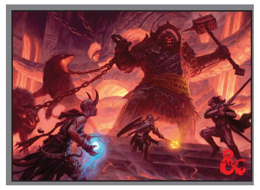 Ultra Pro 86516 D&D Fire Giant Protector Game – Premium Miniature for Dungeons & Dragons RPG, Tabletop Gaming, and Fantasy Battle Scenes