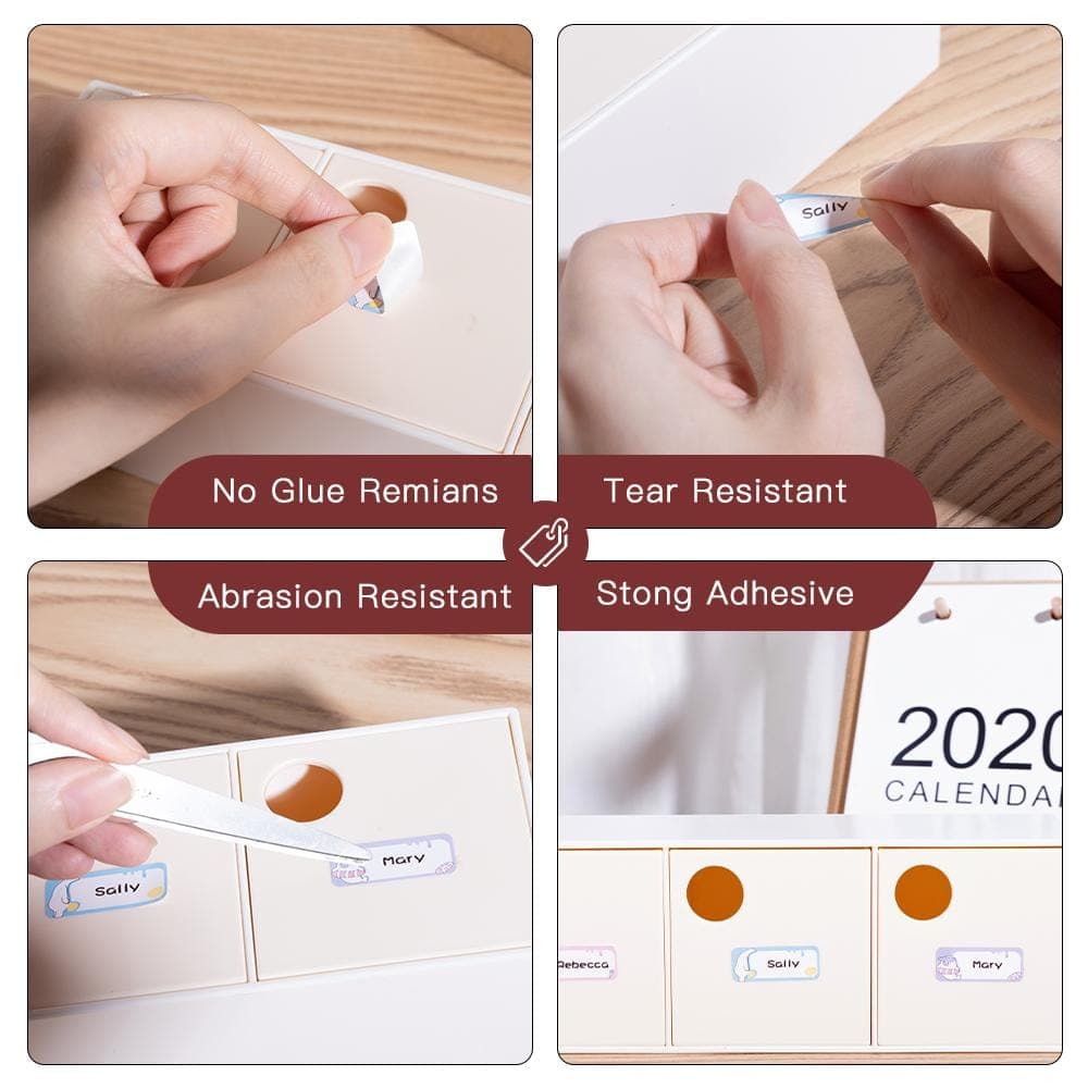 Phomemo M110 Series 6-Roll Lucky Label Box - Thermal Label Printer Stickers for Shipping, Packaging & Organization | Perfect for Small Business, Home Office & E-commerce Sellers