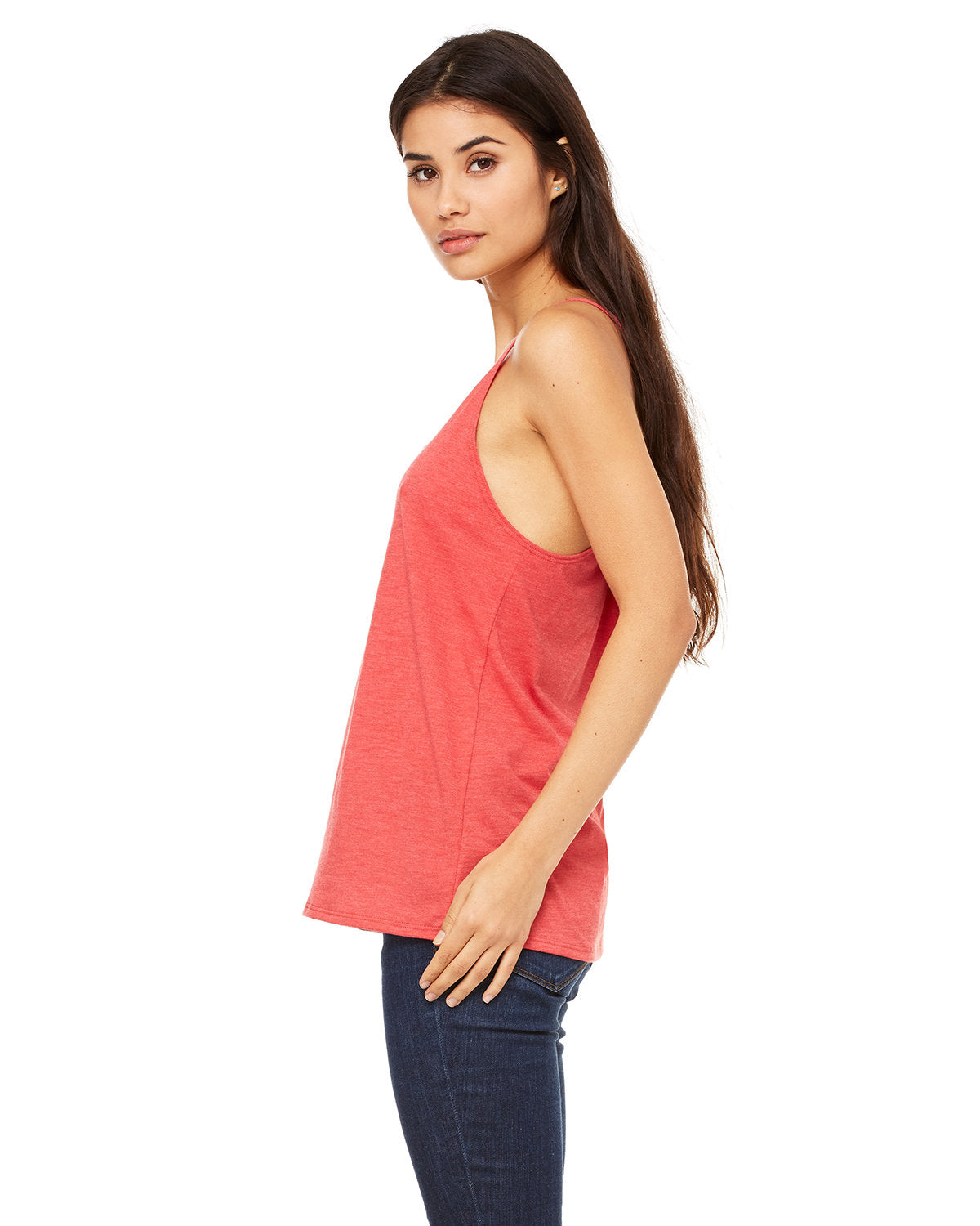 Bella + Canvas 8838 Women's Slouchy Tank Top - Soft Relaxed Fit Casual Sleeveless Shirt for Yoga, Lounge & Summer Outfits