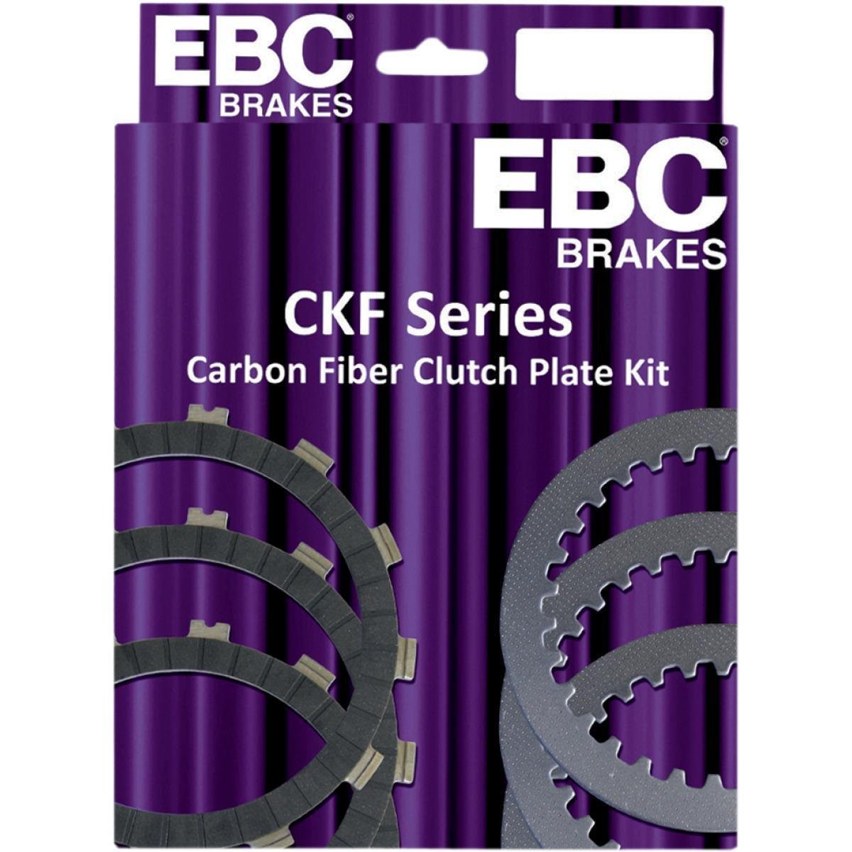 EBC Brakes CKF1193 DRCF Range Carbon Fiber Clutch Plate - High Performance Clutch for Racing & Sports Cars - Perfect for Track Days & High-Torque Applications