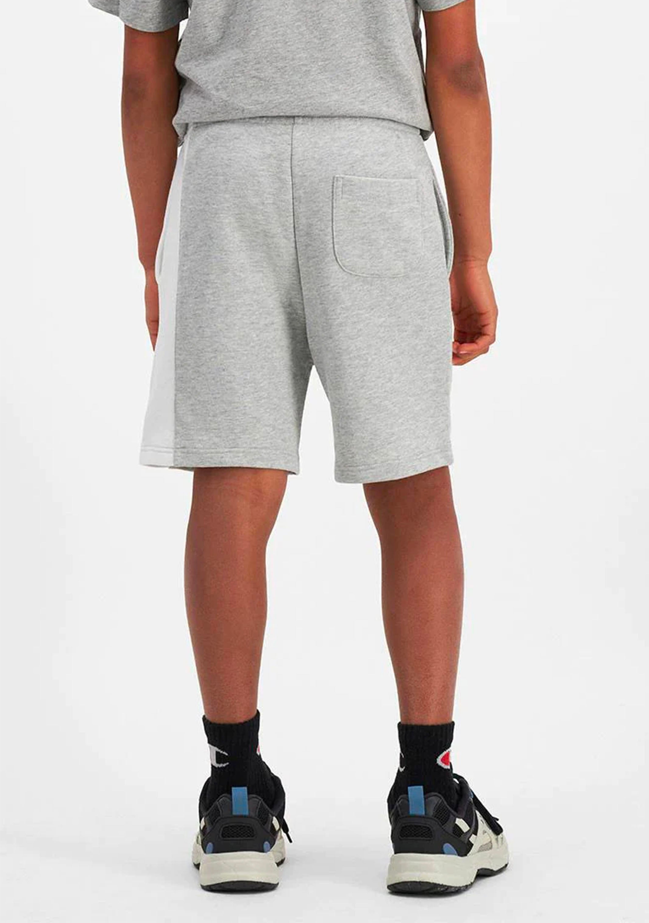 Champion Junior Boys French Terry Panel Shorts - Comfortable Athletic Shorts for Active Kids - Perfect for Sports, Gym, and Casual Wear