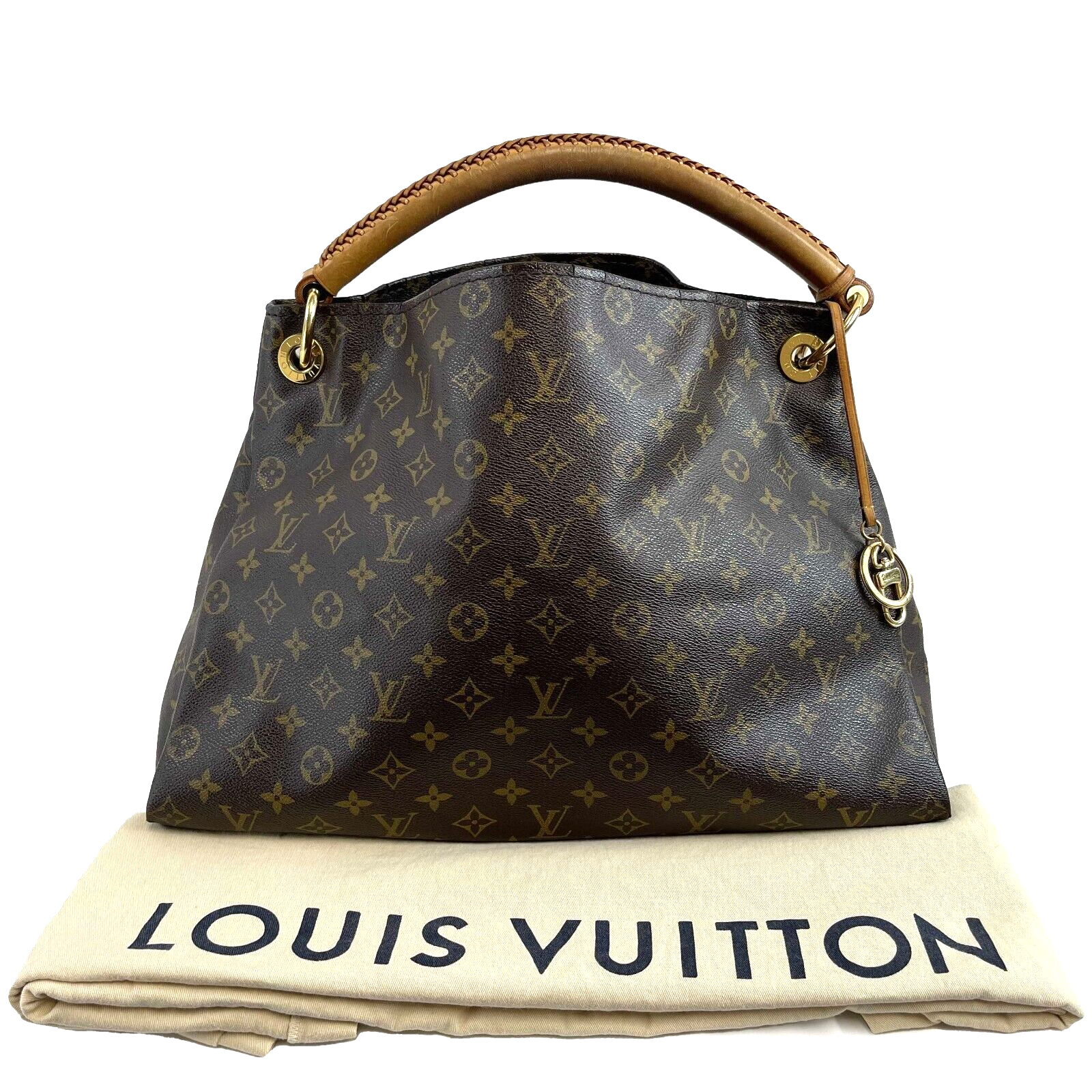 Louis Vuitton LV Artsy MM Monogram Shoulder Bag in Brown - Stylish Designer Handbag for Women, Perfect for Work, Travel & Everyday Use