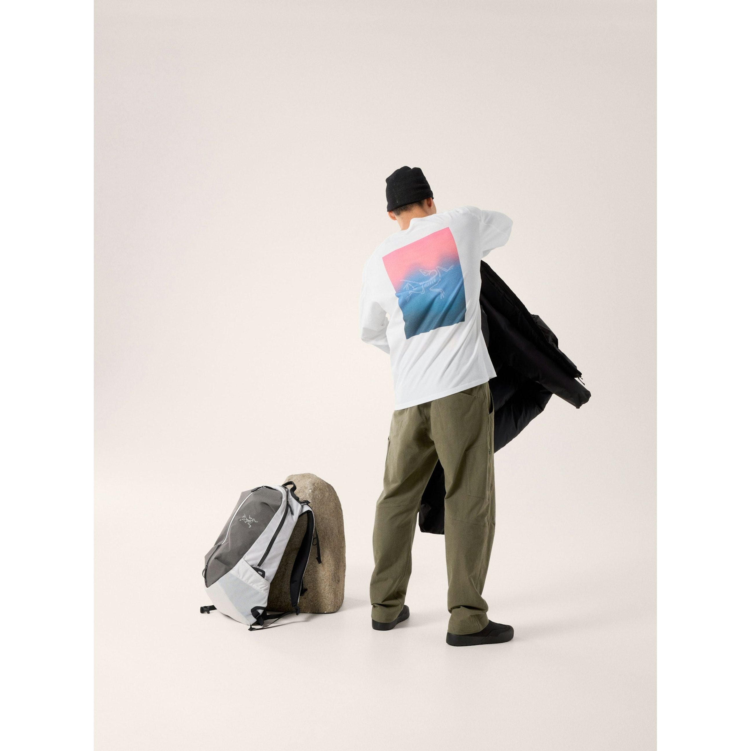 Arc'teryx Men's Kragg Cotton Long Sleeve Heatmap Shirt - Lightweight Hiking & Outdoor Adventure Top