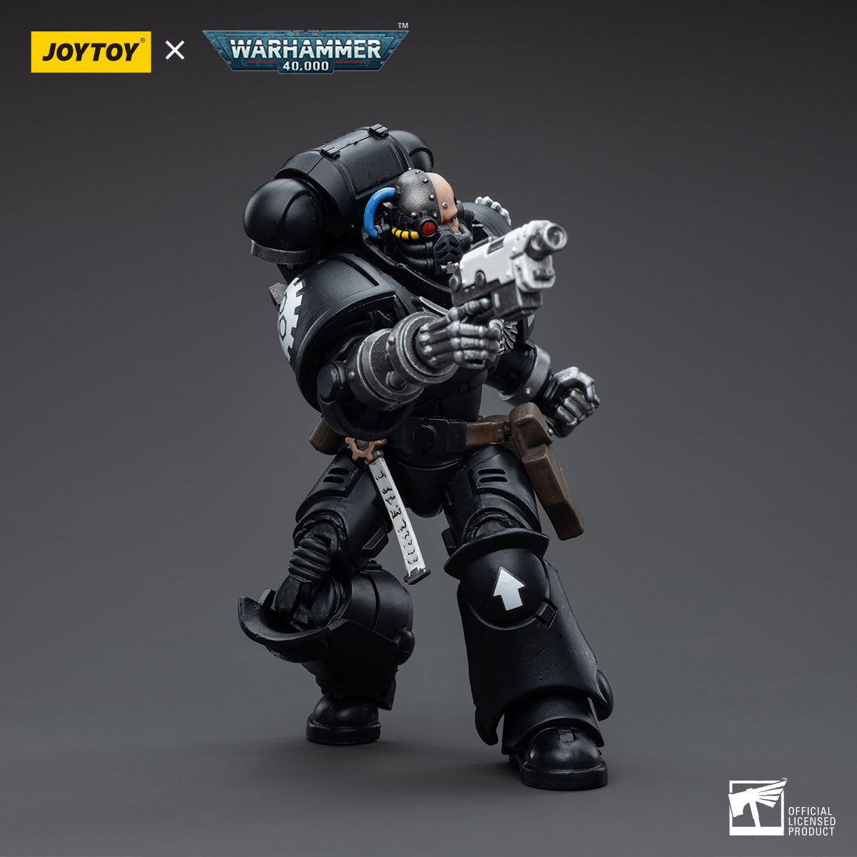 JOYTOY 1/18 Scale 3.75 Inch Warhammer 40K Iron Hands Intercessors Action Figure Set (4 Pack) - Perfect for Collectors, Tabletop Gaming, and Warhammer 40K Displays