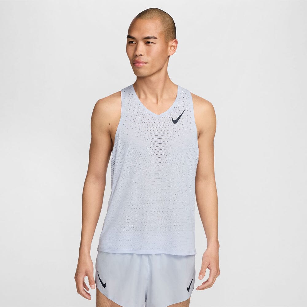 Nike Men's AeroSwift Dri-FIT ADV Running Singlet - Lightweight Breathable Performance Top for Marathon Training & Hot Weather Running