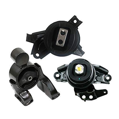 2011-2014 Hyundai Sonata 2.4L Automatic Transmission Engine & Transmission Mount Set (A71001, A7170, A7197, K2654) - Compatible with Sport Suspension Models - Perfect for Smooth Ride & Vibration Reduction