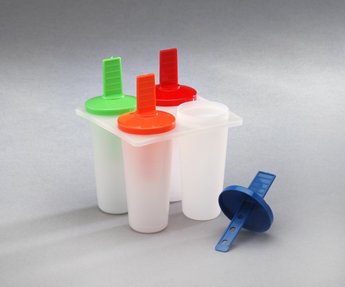 Arrow Frozen Pop Maker Set of 4 - Homemade Ice Popsicle Mold for Kids & Adults - Perfect for Summer Parties, BBQs & Healthy Snacks