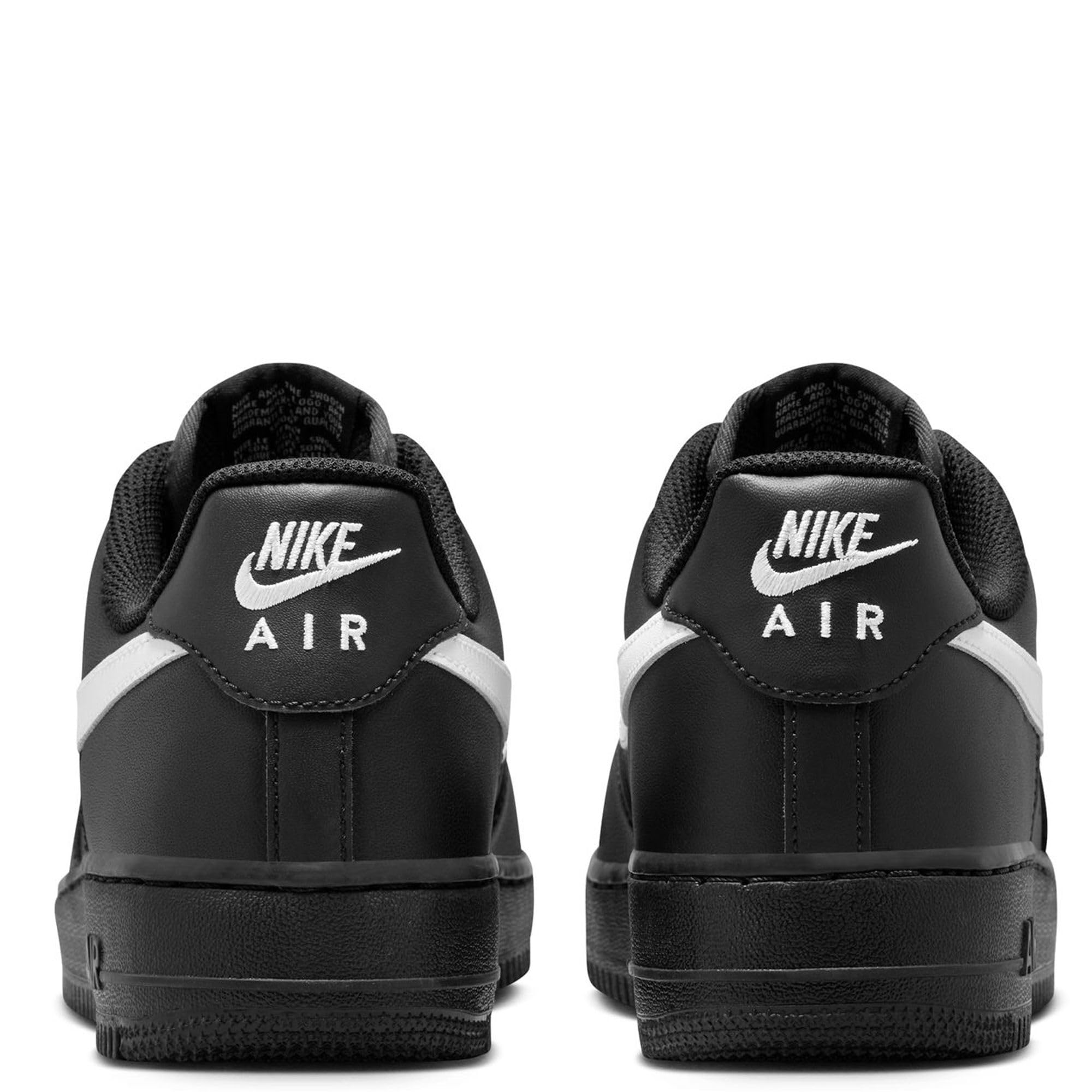 Nike Air Force 1 '07 Men's Sneakers - Black/White-Black Basketball Shoes for Casual Wear & Street Style