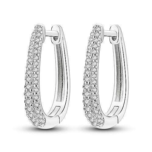 Shining Long U-shaped Earrings