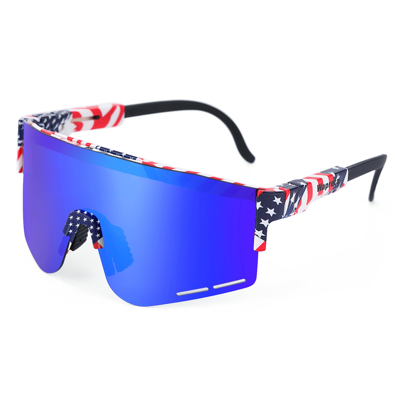 Youth Baseball Sunglasses for Men & Women - Polarized TR90 Sports Sunglasses for Cycling, Running, Driving - Adjustable Fit for Outdoor Activities & Sports Performance