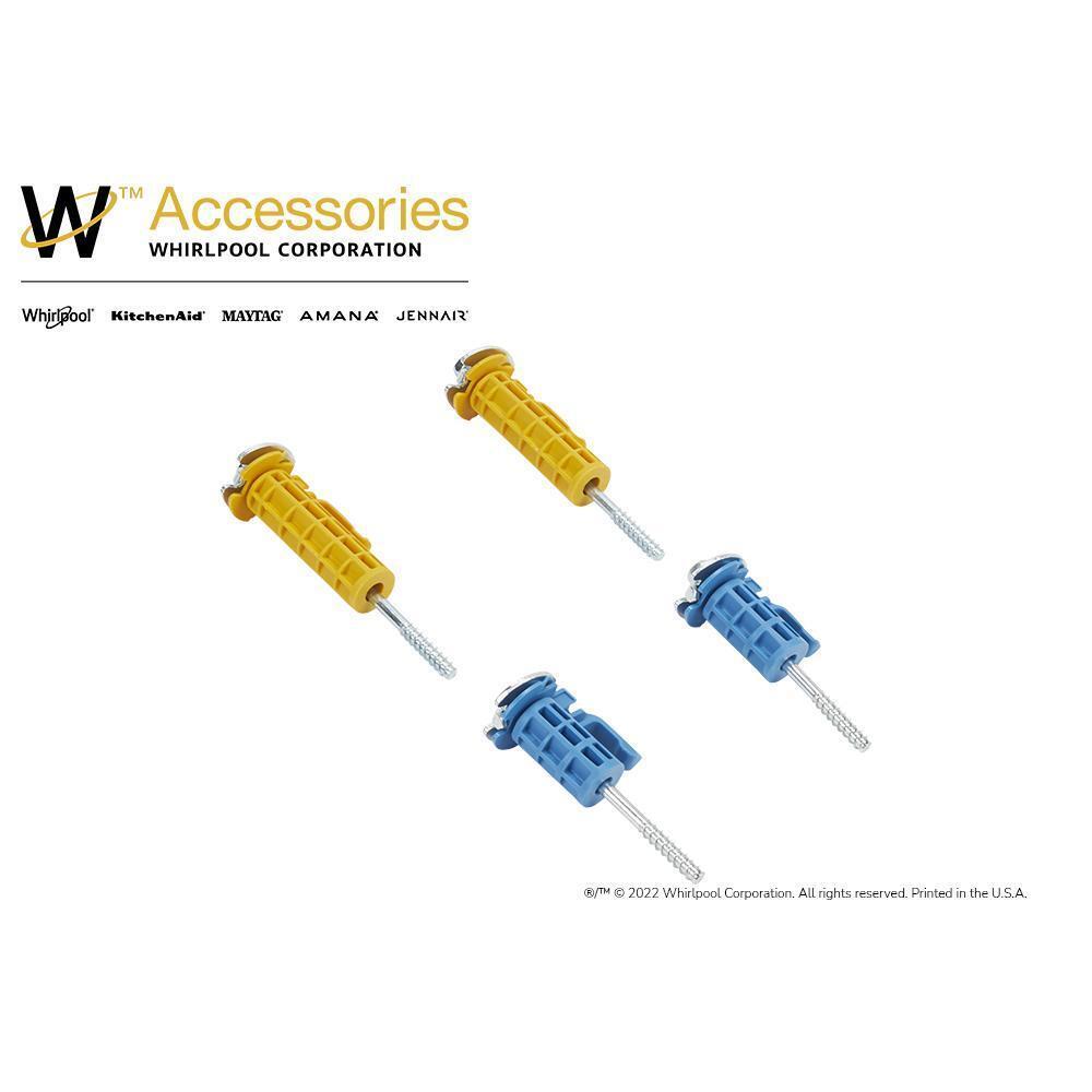 Amana W10763470 Front Load Washer Shipping Bolt Kit - Replacement Parts for Amana Washing Machines - Secure Transport & Installation Accessories for Home Laundry Appliances