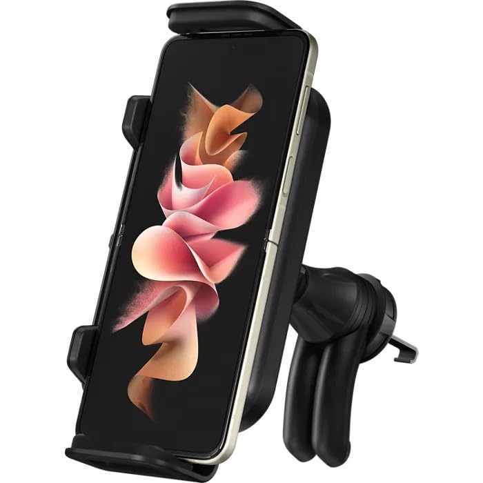 Samsung EP-H5300 Fast Wireless Car Charger (2022) - Qi Certified 15W Fast Charging, Auto-Clamping Design for Samsung Galaxy S23/S22/S21, iPhone 15/14/13 - Perfect for Road Trips & Daily Commute