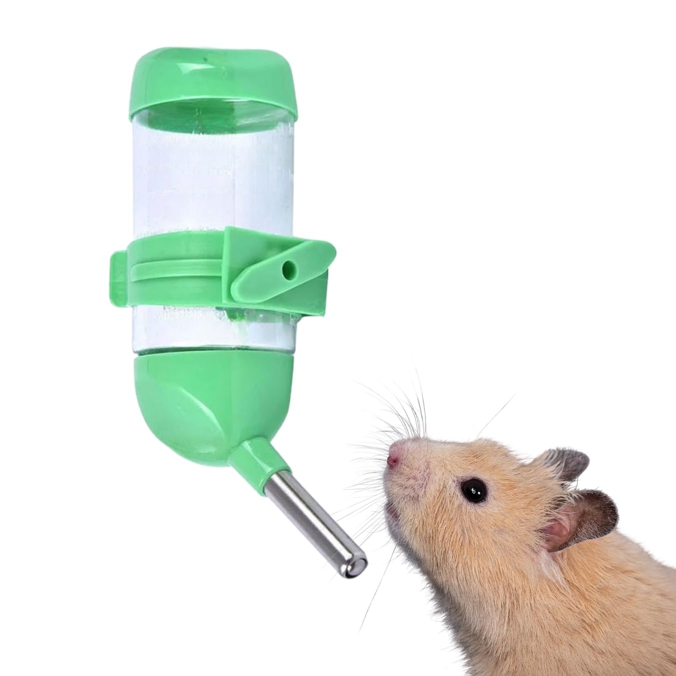 Western Era 80ml Hamster Water Bottle - Leak-Proof Small Pet Water Dispenser with BPA-Free Materials for Hamsters, Gerbils & Mice - Perfect for Cages, Habitats & Travel Use
