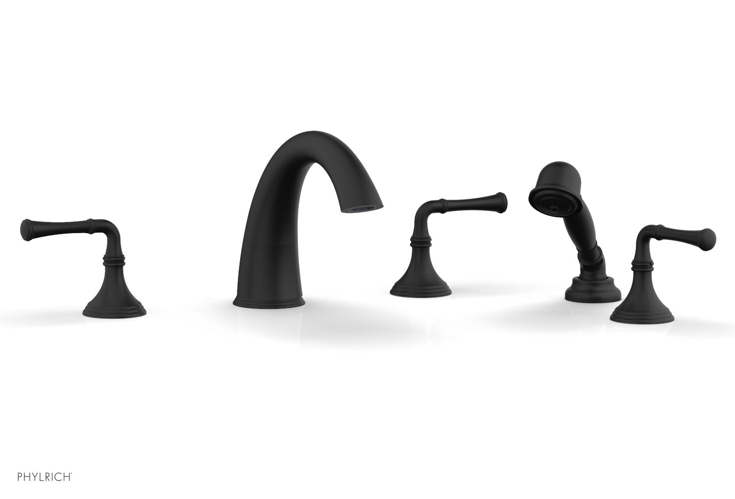 3-Ring Deck Tub Set with Hand Shower D2205E1 - Premium Bathroom Faucet for Modern Homes, Perfect for Bathroom Renovation & Spa Relaxation
