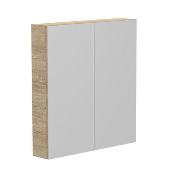 ADP Glacier Pro Shaving Cabinet - Premium Bathroom Storage with LED Mirror & Lockable Medicine Cabinet for Grooming Essentials - Perfect for Modern Bathrooms, Vanities & Home Organization
