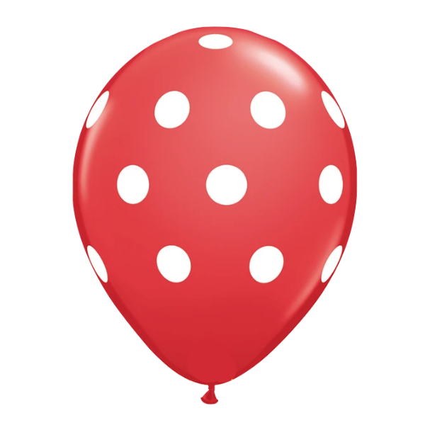 11 Inch Red with White Polka Dots Umbrella - Compact Travel Umbrella for Women & Men, Windproof & Waterproof - Perfect for Rainy Days, Beach, Outdoor Activities