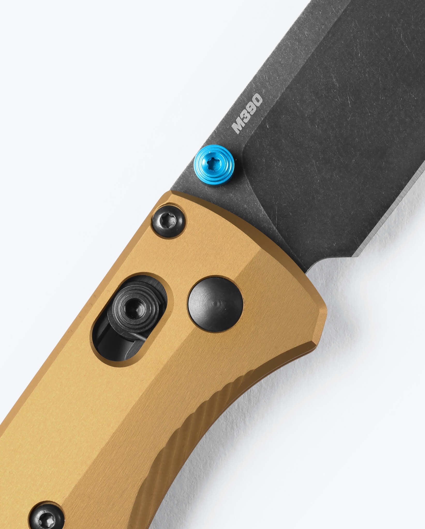 Bugout® Burnt Brass Aluminum Knife - EDC Pocket Knife for Outdoor Camping, Hiking & Survival Gear