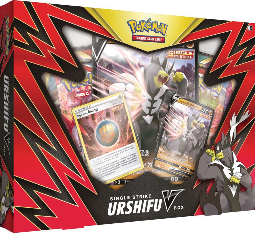 Pokemon Urshifu V Box - Collectible Trading Card Game (TCG) Set for Battles & Tournaments | Perfect for Pokemon Fans & Competitive Players