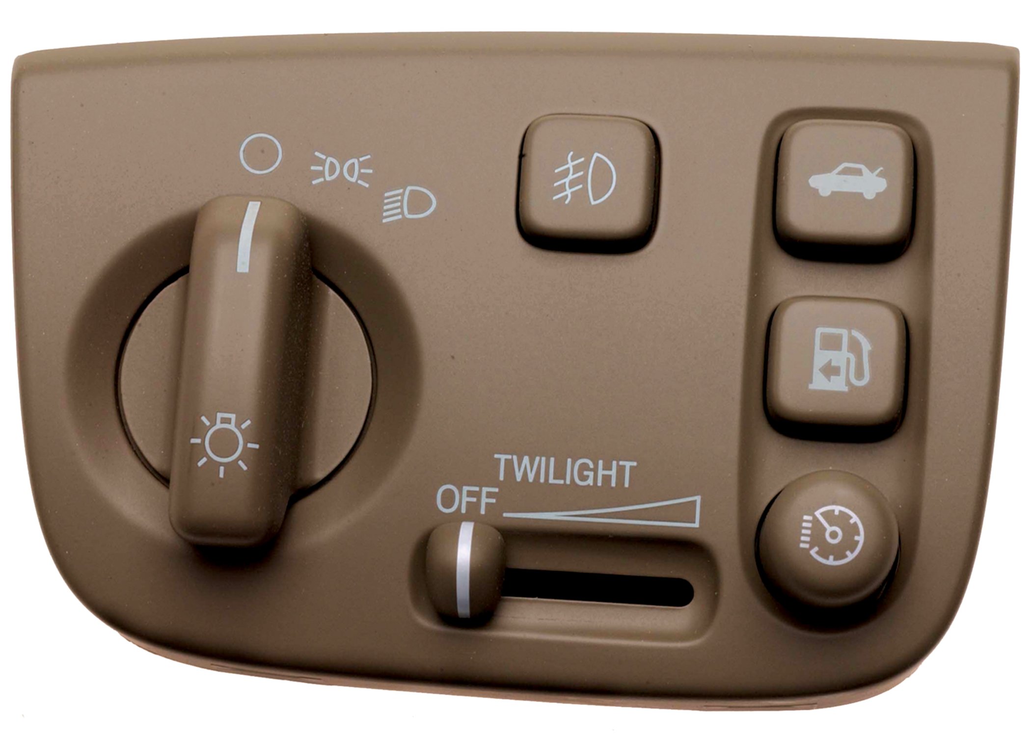 ACDelco D1585F GM Original Equipment Automatic Headlamp Adjuster Switch - Medium Dark Wheat - Compatible with Select GM Vehicles - Perfect for Night Driving & Headlight Alignment