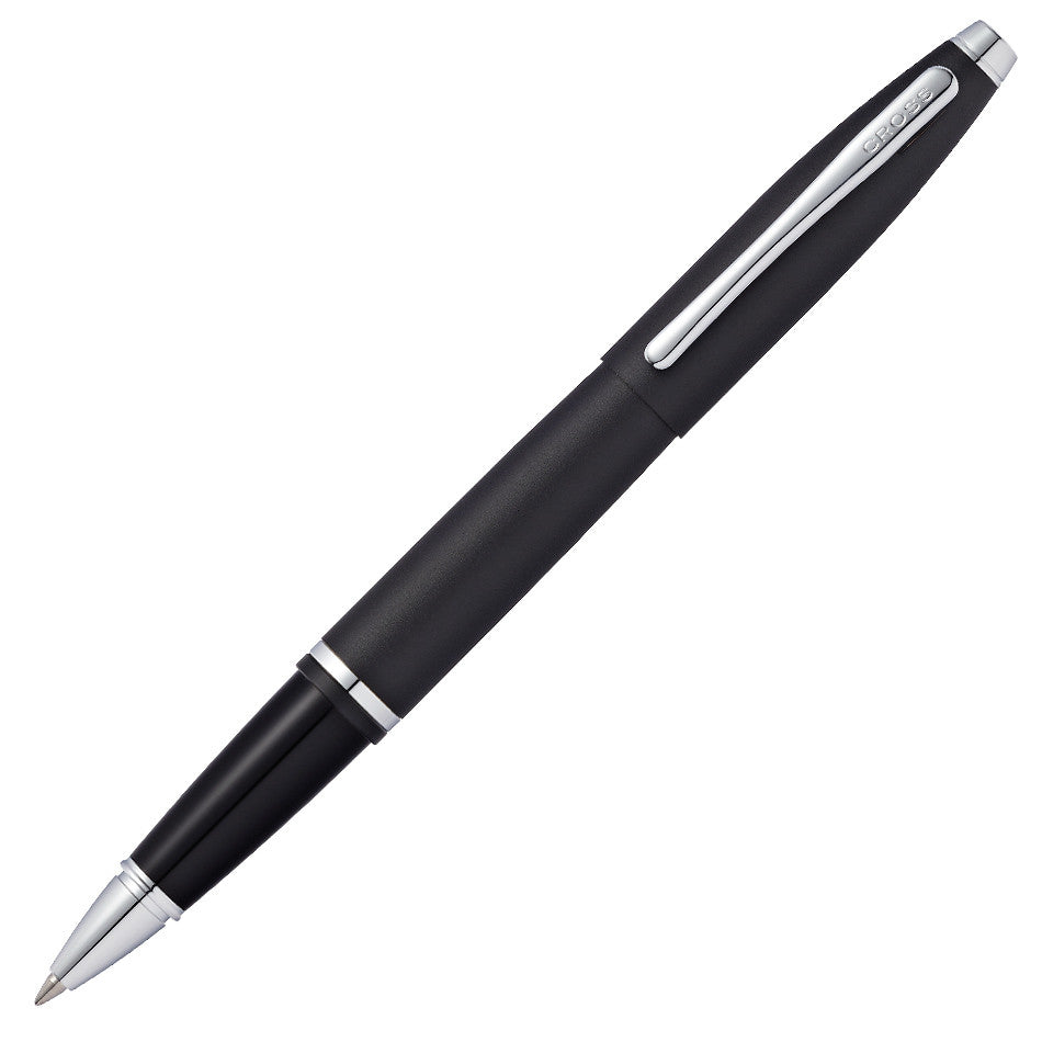 Cross Calais Rollerball Pen - Premium Matte Black Ink Pen for Smooth Writing | Ideal for Office, School & Gift Giving