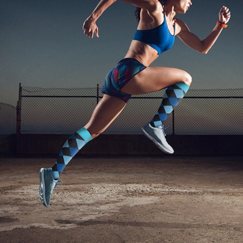 Compression Socks for Men & Women - Running & Travel Support