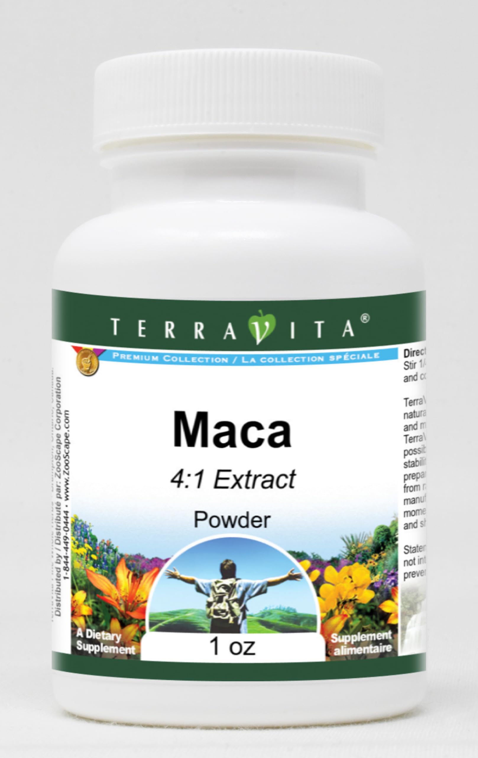 Organic Maca Root Powder 4:1 Extract (3 Pack, 1 oz Each) - Energy Booster, Hormone Balance, Vegan Superfood for Smoothies, Coffee & Baking