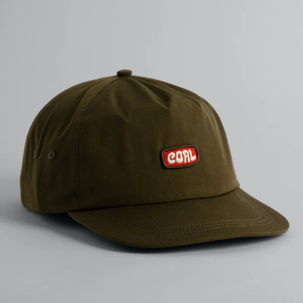 Coal 2025 Hardin Hat - Olive Green Outdoor Adventure Cap for Hiking, Camping & Casual Wear