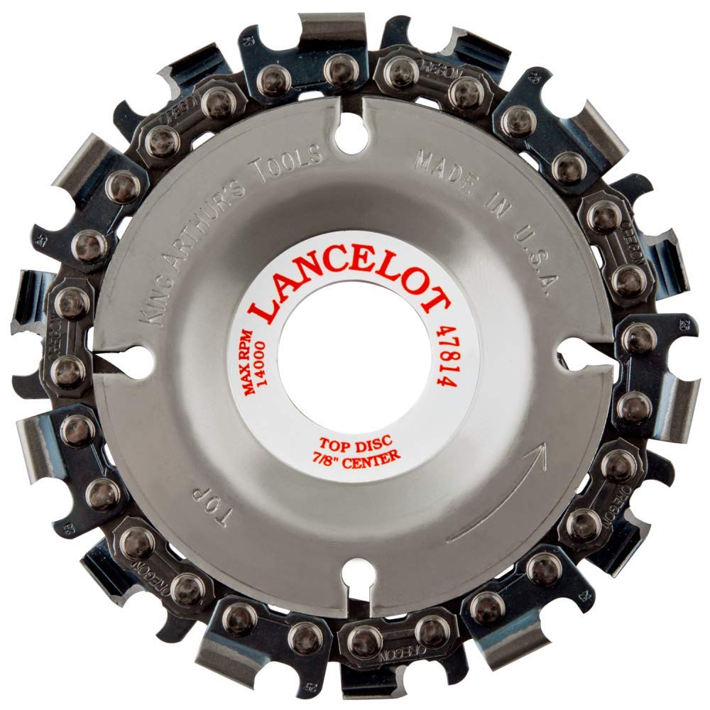 King Arthur's Tools Lancelot 14-Tooth Carving Disc - 4