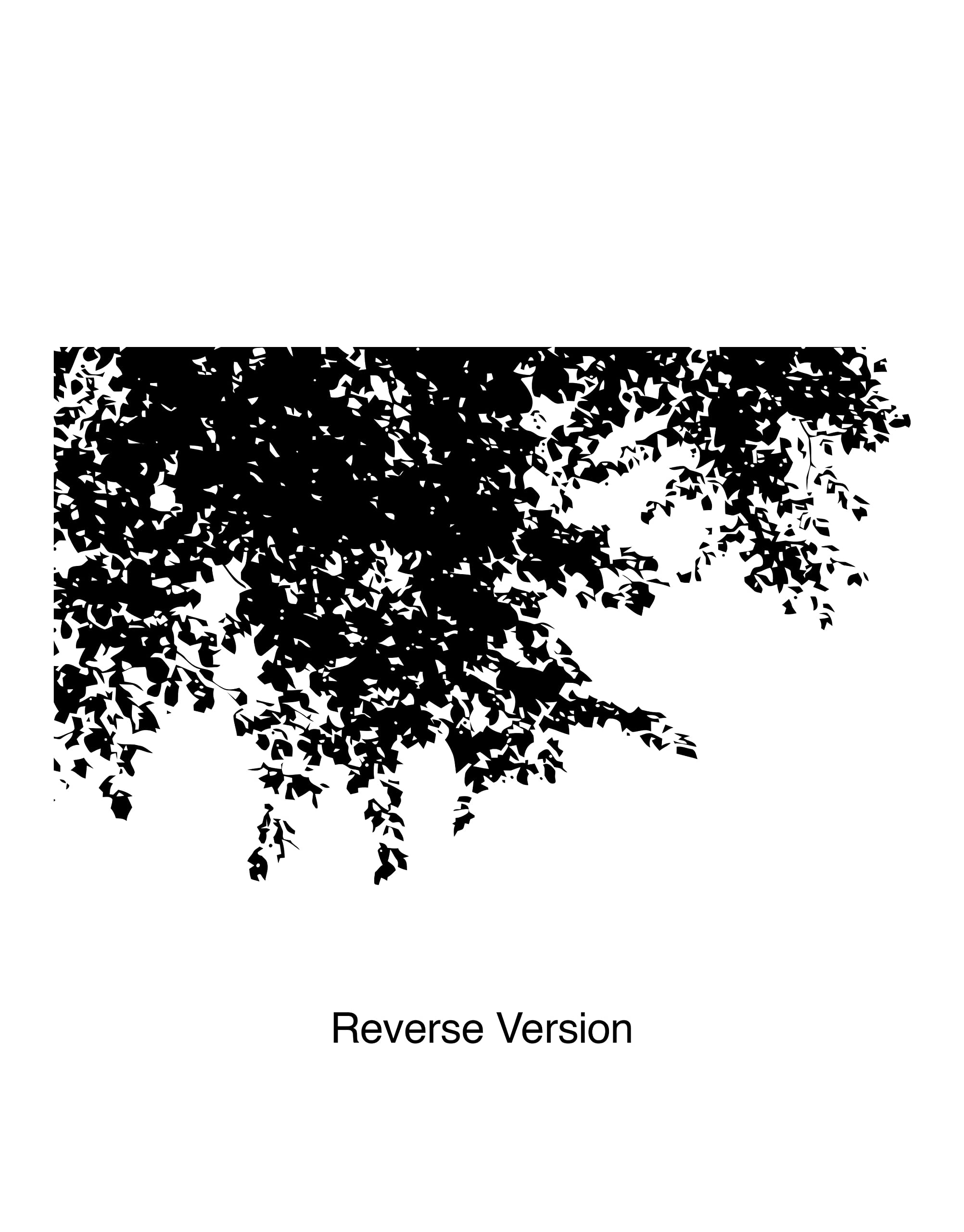 Black Tree Branches & Leaves Wall Decal - Nursery Decor for Baby Room
