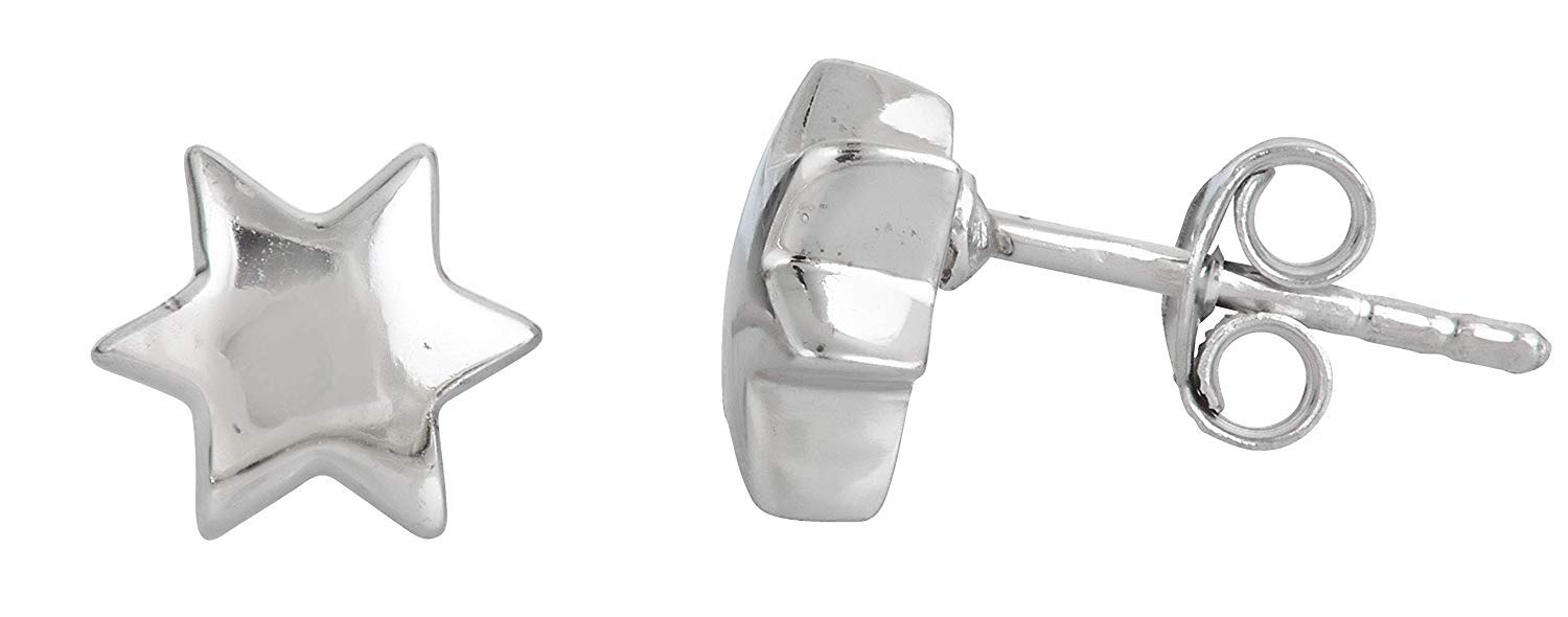 925 Sterling Silver Star Stud Earrings for Women - Hypoallergenic & Tarnish Resistant - Perfect for Everyday Wear, Gifts & Special Occasions