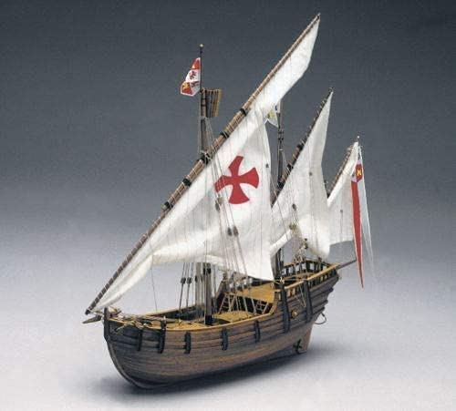 1/50 Scale 755 Pinta Ship Model - 22.44 Inch Detailed Replica - Perfect for Collectors, History Enthusiasts & Home Decor