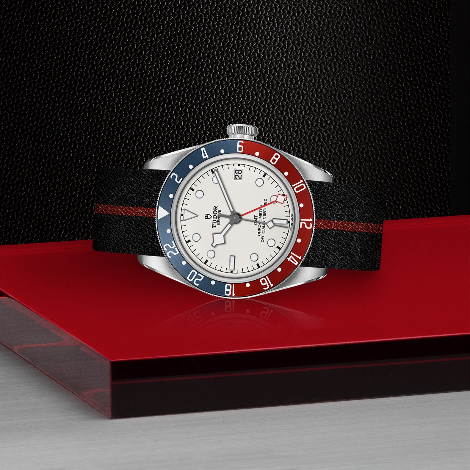 Tudor Black Bay GMT M79830RB-0012 Automatic Watch - Luxury Swiss Timepiece for Men, Travel & Business