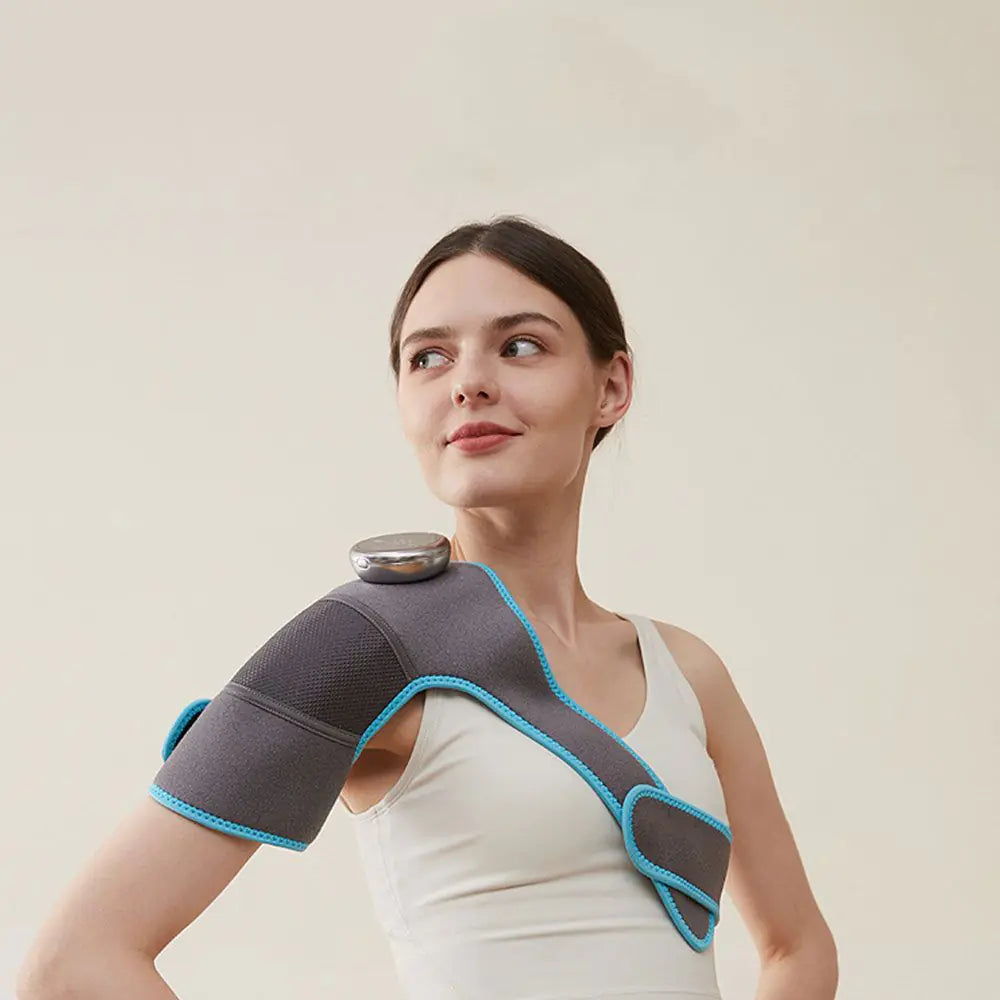 SootheBrace 3-in-1 Wireless Massage Bracelet for Neck, Shoulder & Back Pain Relief - Portable Muscle Relaxation for Home, Office & Travel Use