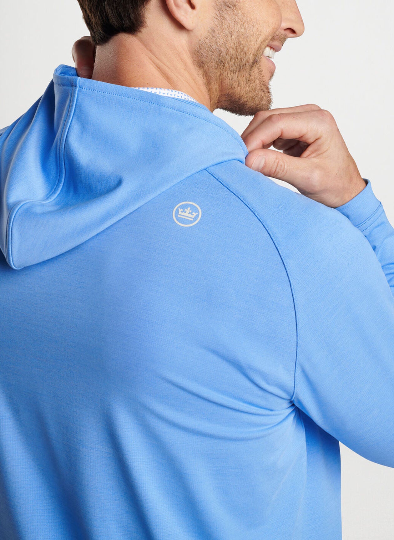 **Peter Millar SLD Pine Performance Hoodie - Lightweight & Breathable for Outdoor Activities & Casual Wear**