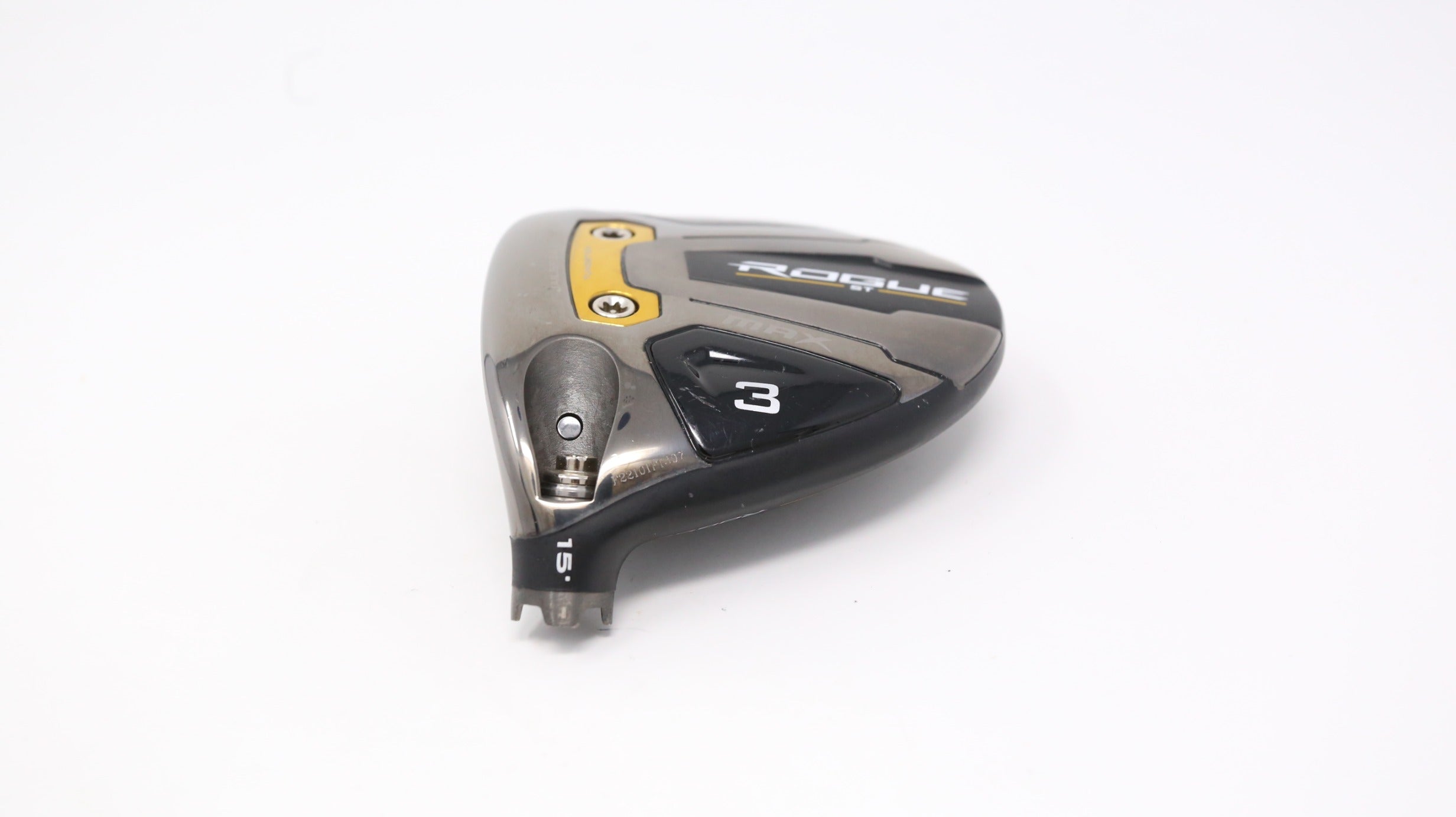 Used Callaway Rogue ST MAX Fairway Wood 15° Left Handed Golf Club Head Only - Perfect for High Handicap Players & Driving Range Practice