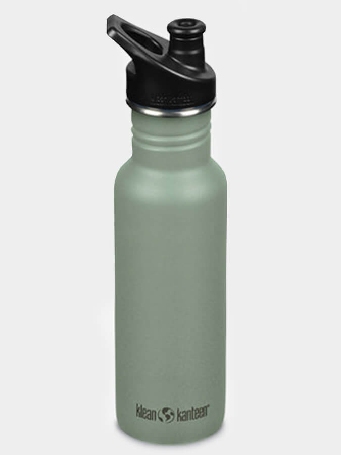 Klean Kanteen Classic Stainless Steel Water Bottle 18oz (532ml) - BPA Free, Leak Proof, Eco Friendly Reusable Bottle for Hiking, Gym, Office & Outdoor Activities