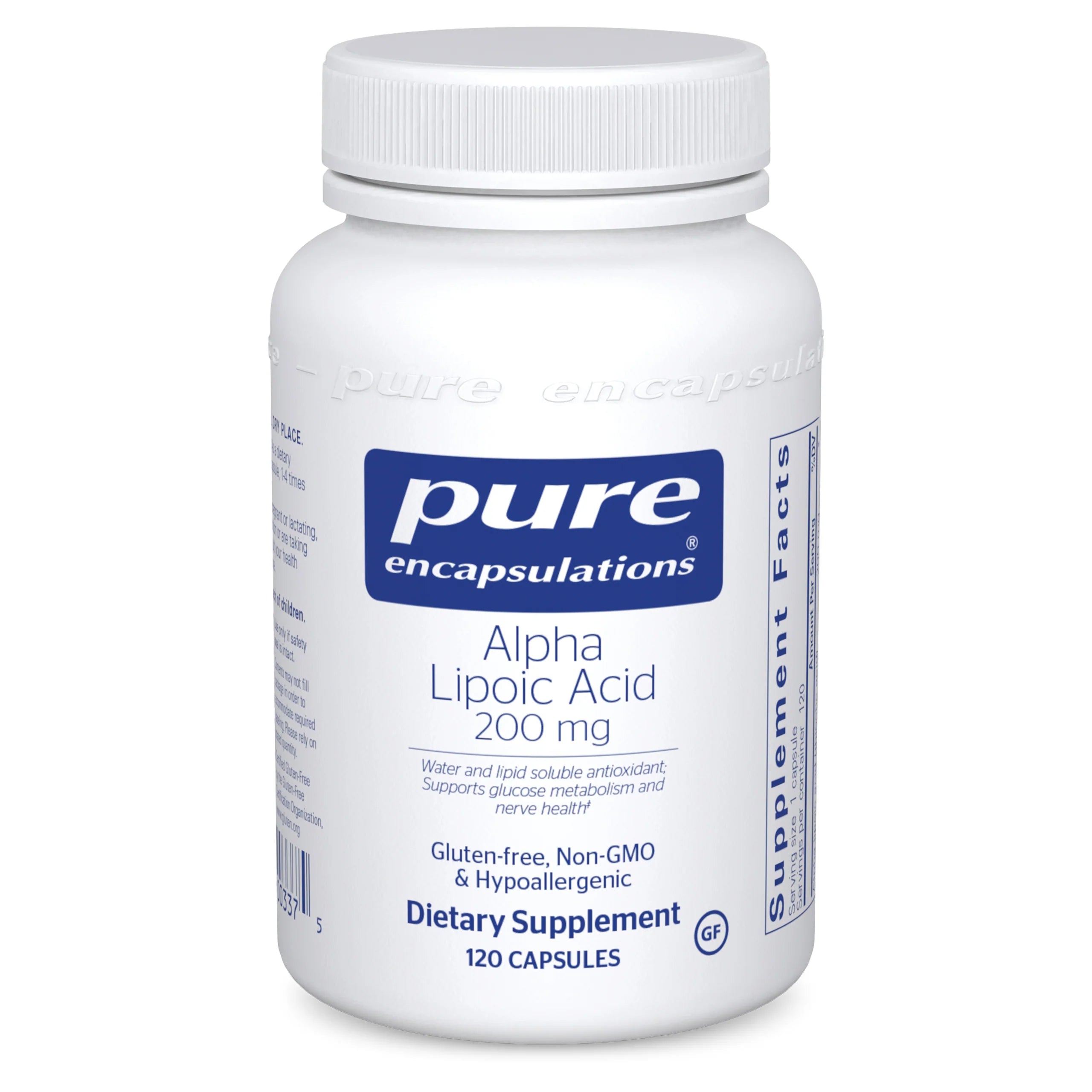 Alpha Lipoic Acid 200mg Supplement - Powerful Antioxidant for Nerve Support & Blood Sugar Balance - Perfect for Daily Wellness & Anti-Aging Routine