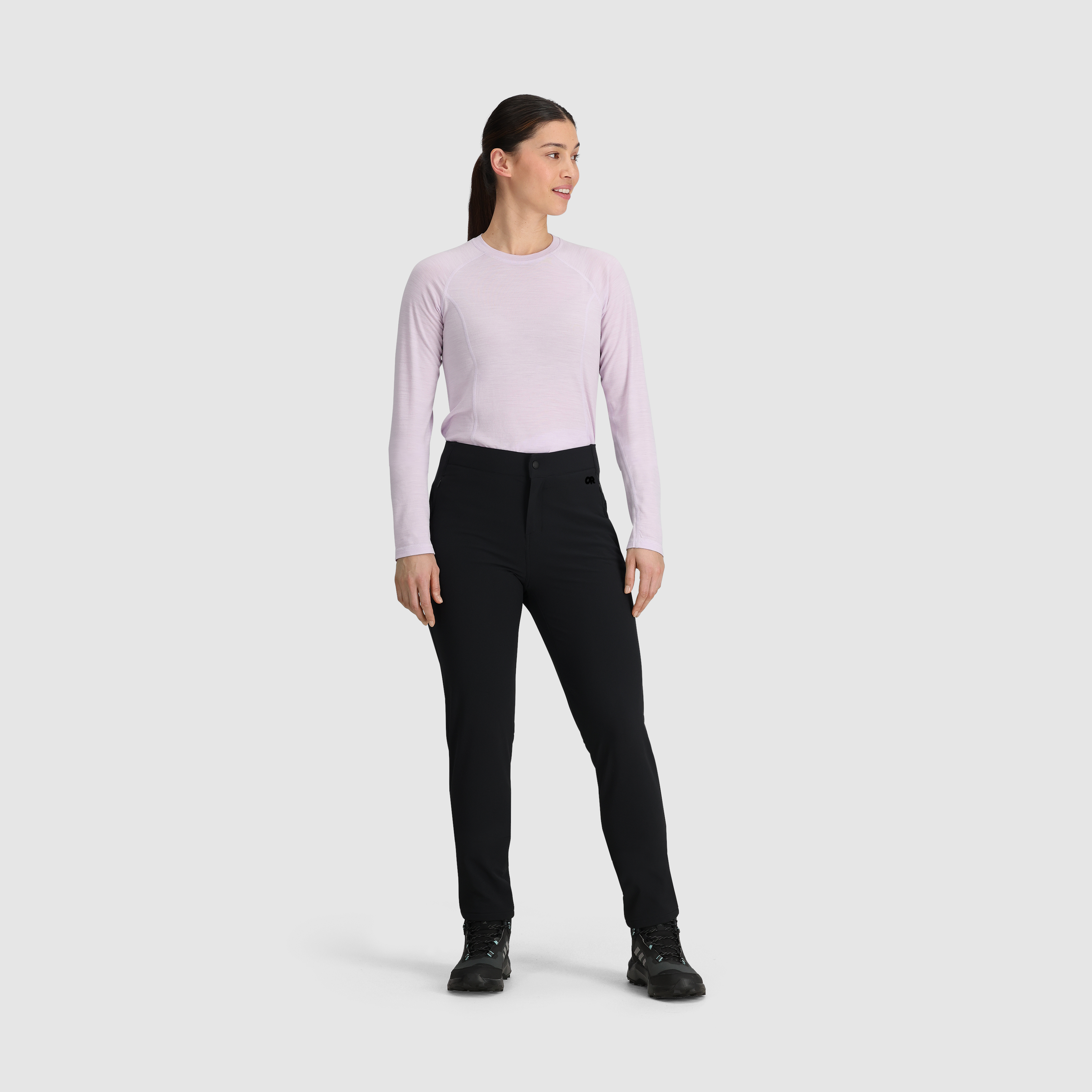 Women's Rialto Fleece Lined Winter Pants - Soft Thermal Warm Joggers for Cold Weather, Outdoor Activities & Lounge Wear