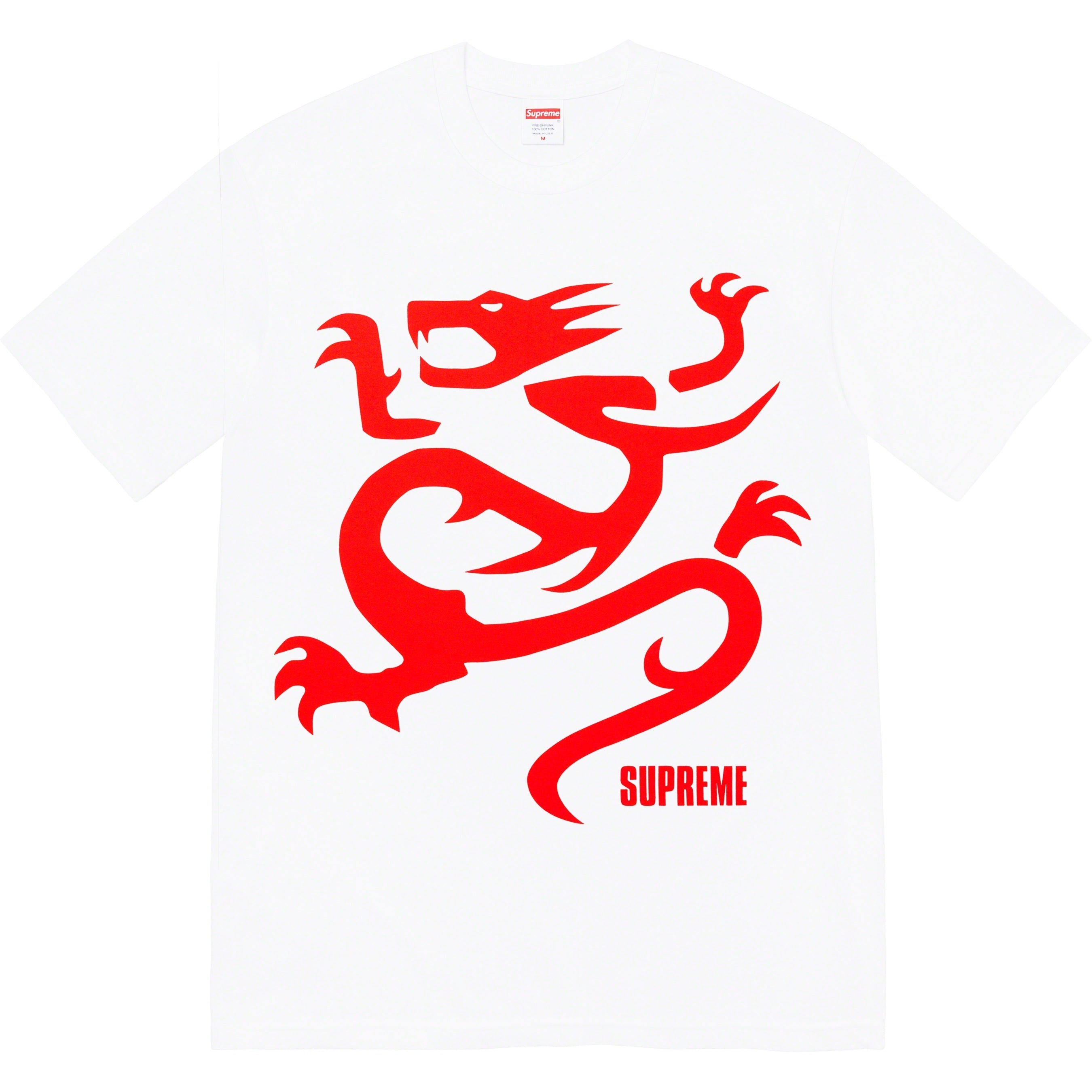 Supreme Mobb Deep Dragon Graphic T-Shirt - White Cotton Streetwear Tee for Hip-Hop Fans & Urban Fashion Enthusiasts | Perfect for Concerts, Street Style & Casual Outfits
