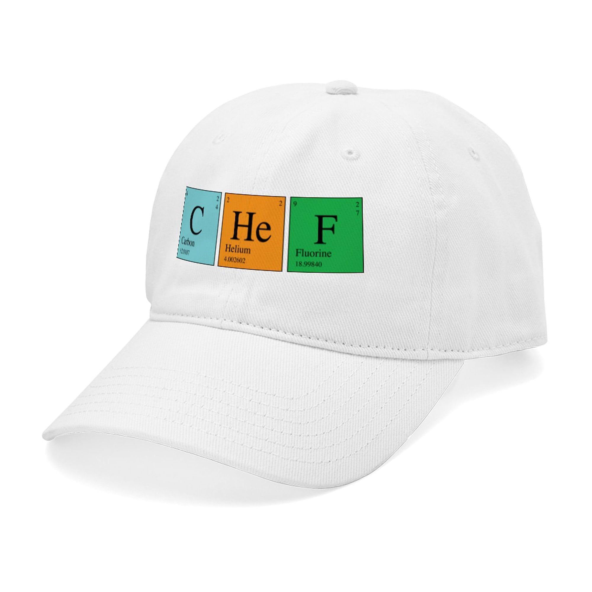 Chemist Chef Cap - Adjustable Baseball Hat for Cooking & Labs